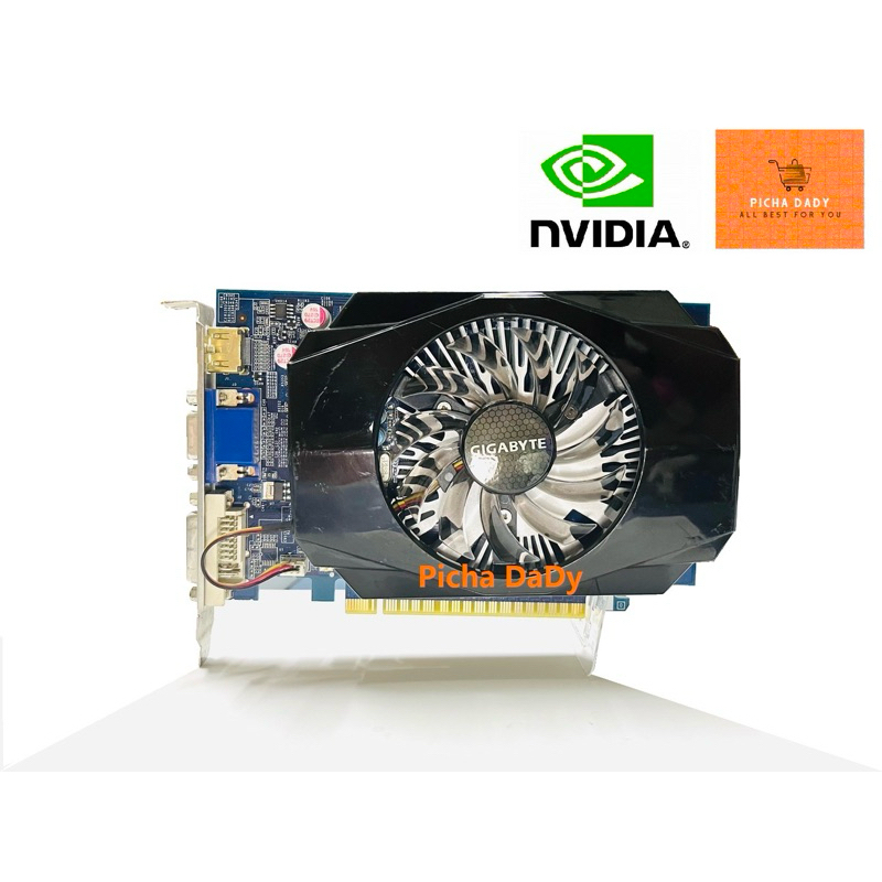 GT630 2GB GDDR3 มือสองสภาพดี เปลี่ยนซิลิโคน ล้างพัดลมให้แล้ว