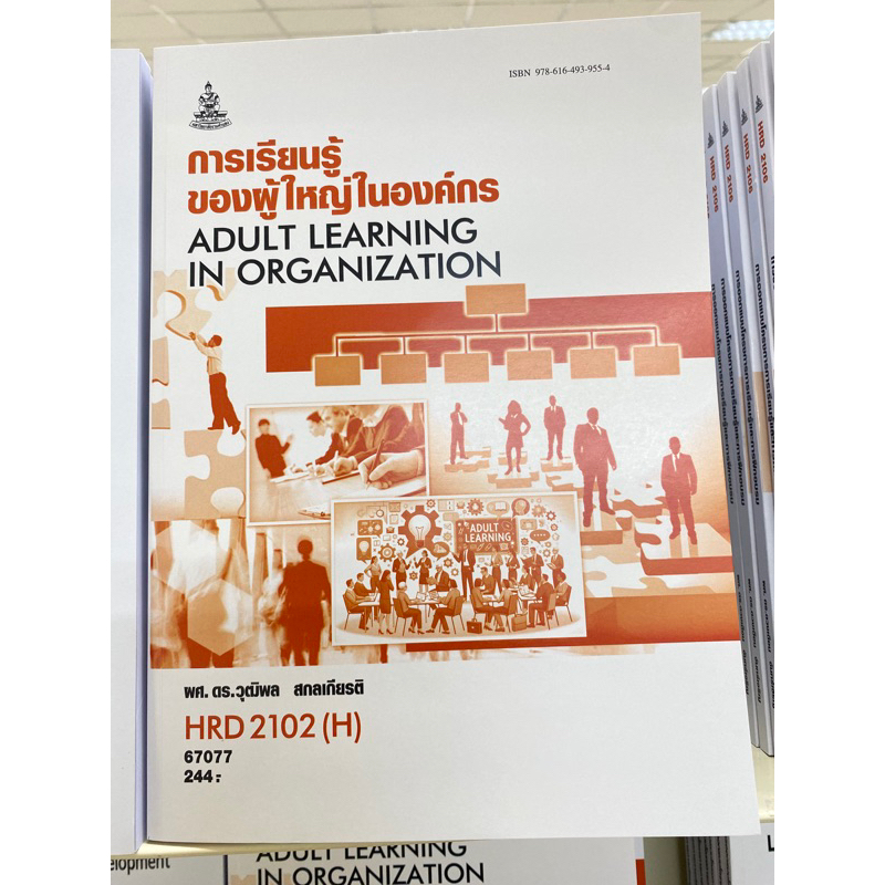 ตำราเรียน ม.ราม HRD2102 (H) การเรียนรู้ของผู้ใหญ่ในองค์กร