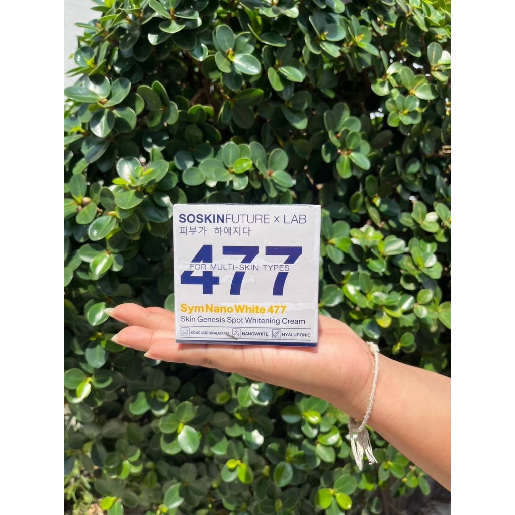 โซลสกิน ฟิลเจอร์ ซิมนาโนไวท์ 477 บอดี้ครีม ผลิตภัณฑ์ครีมบำรุงผิวกายสูตรเข้มข้น เนื้อบางเบา ผิวกระจ่า