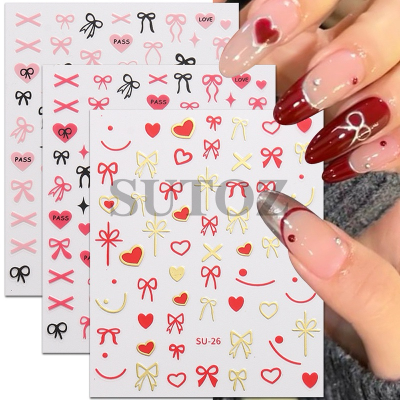 สติกเกอร์โบว์แผ่นละ12.-📍สั่งขั้นต่ำ2แผ่นขึ้นไป