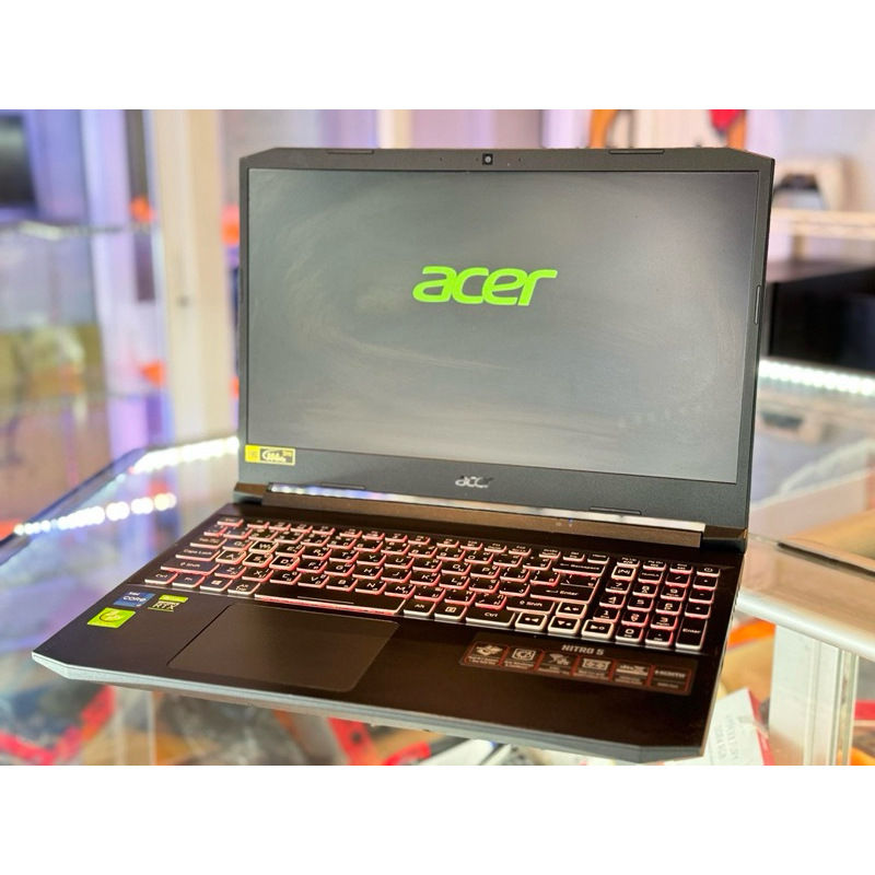 Notebook  Acer Nitro 5 Corei7 gen 11 RTX 3070 ประกันศูนย์ 12/07/2024