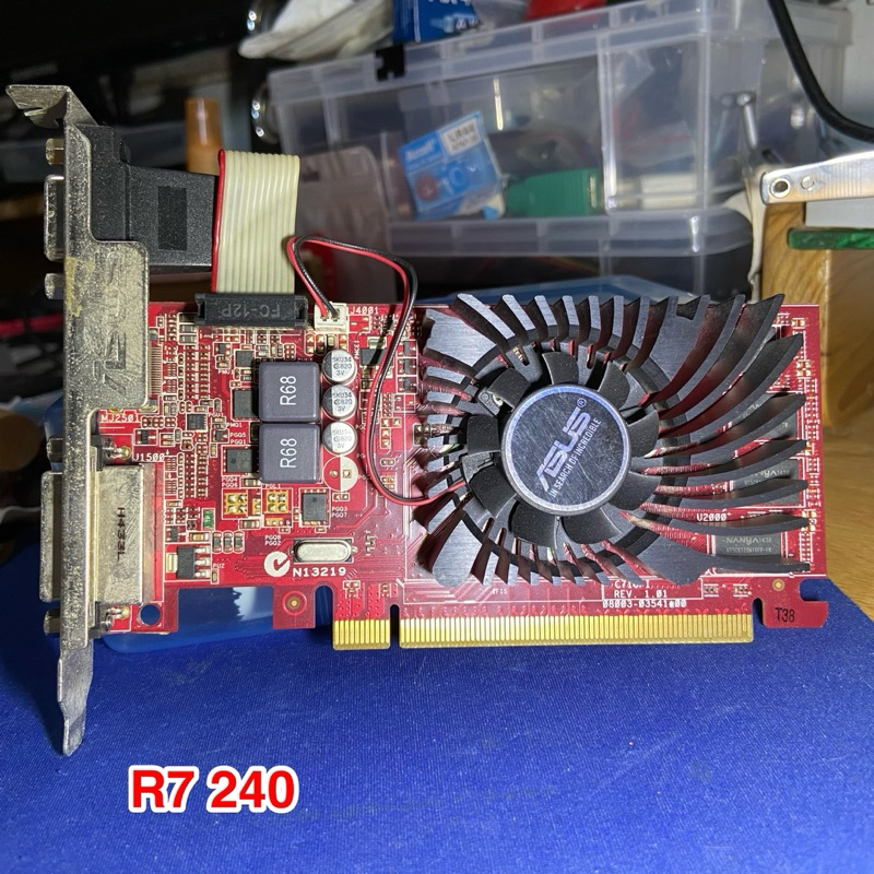 การ์ดจอ ASUS amd Radeon R7 240 2GB DDR3 มือสอง