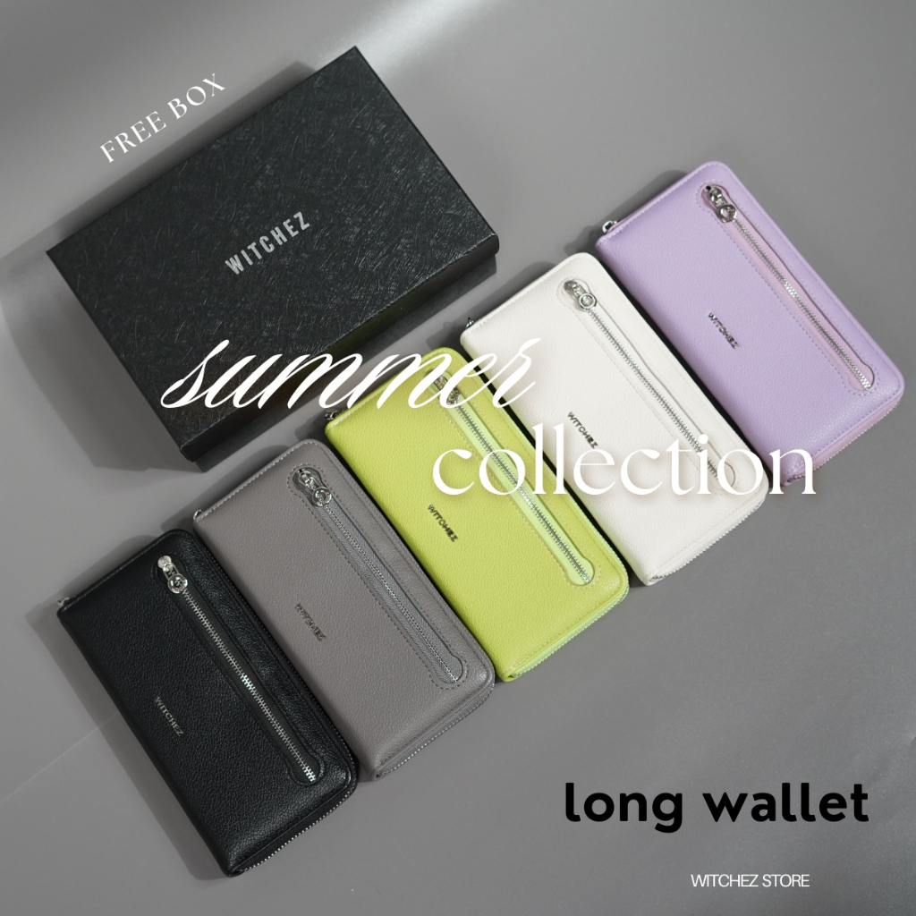 Witchez Summer Long Wallet กระเป๋าสตางค์ใบยาวซิปรอบ