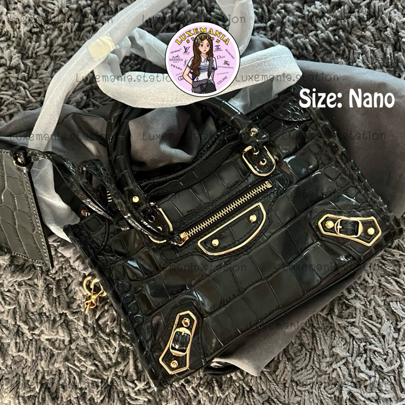 👜: New!! Balenciaga Croc Nano Bag ‼️ก่อนกดสั่งรบกวนทักมาเช็คสต๊อคก่อนนะคะ‼️
