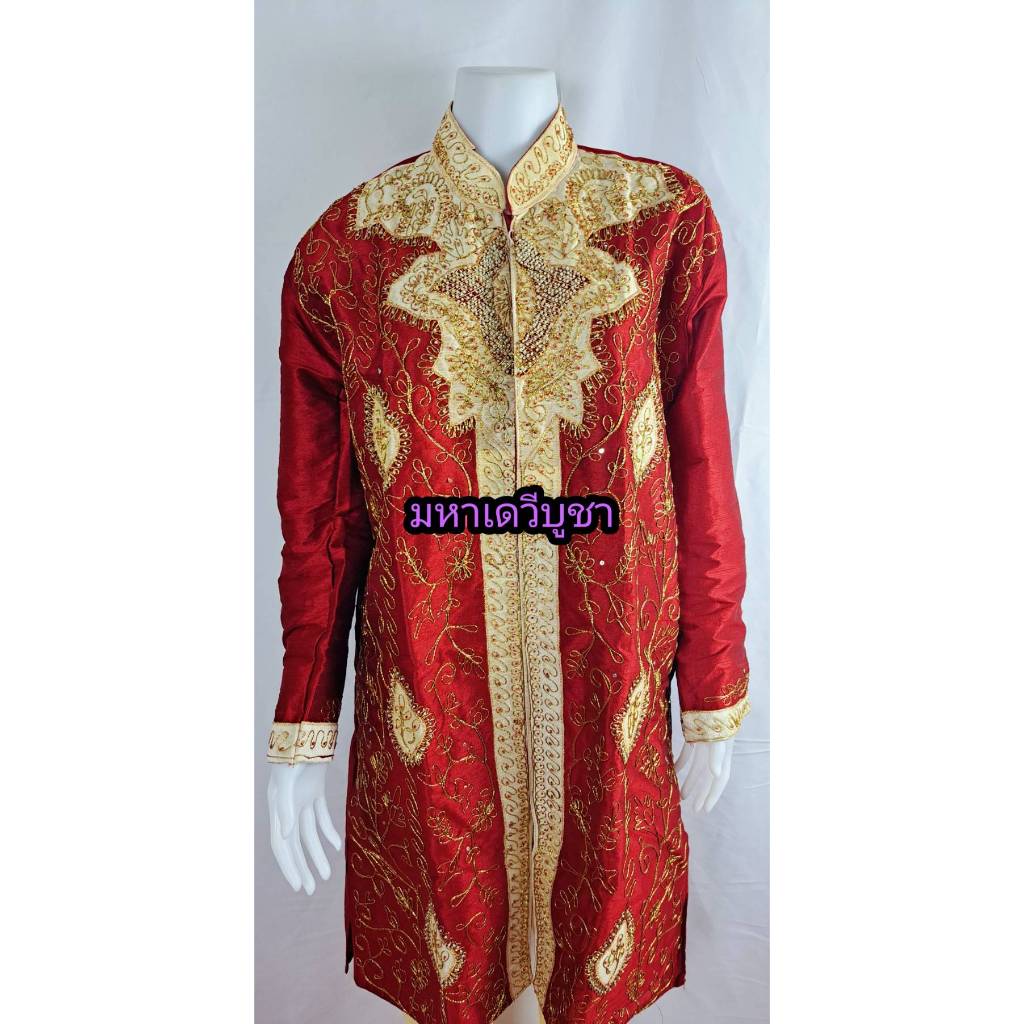 ชุดเสื้อสำหรับผู้ชายแขกชุดผู้ชายอินเดีย รูปที่ 4