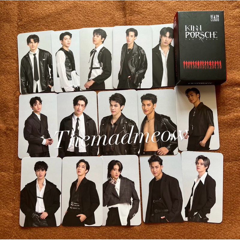 Photocard โฟโต้การ์ด คินน์พอร์ช Kinnporsche the series Beoncloud เหนือเมฆ