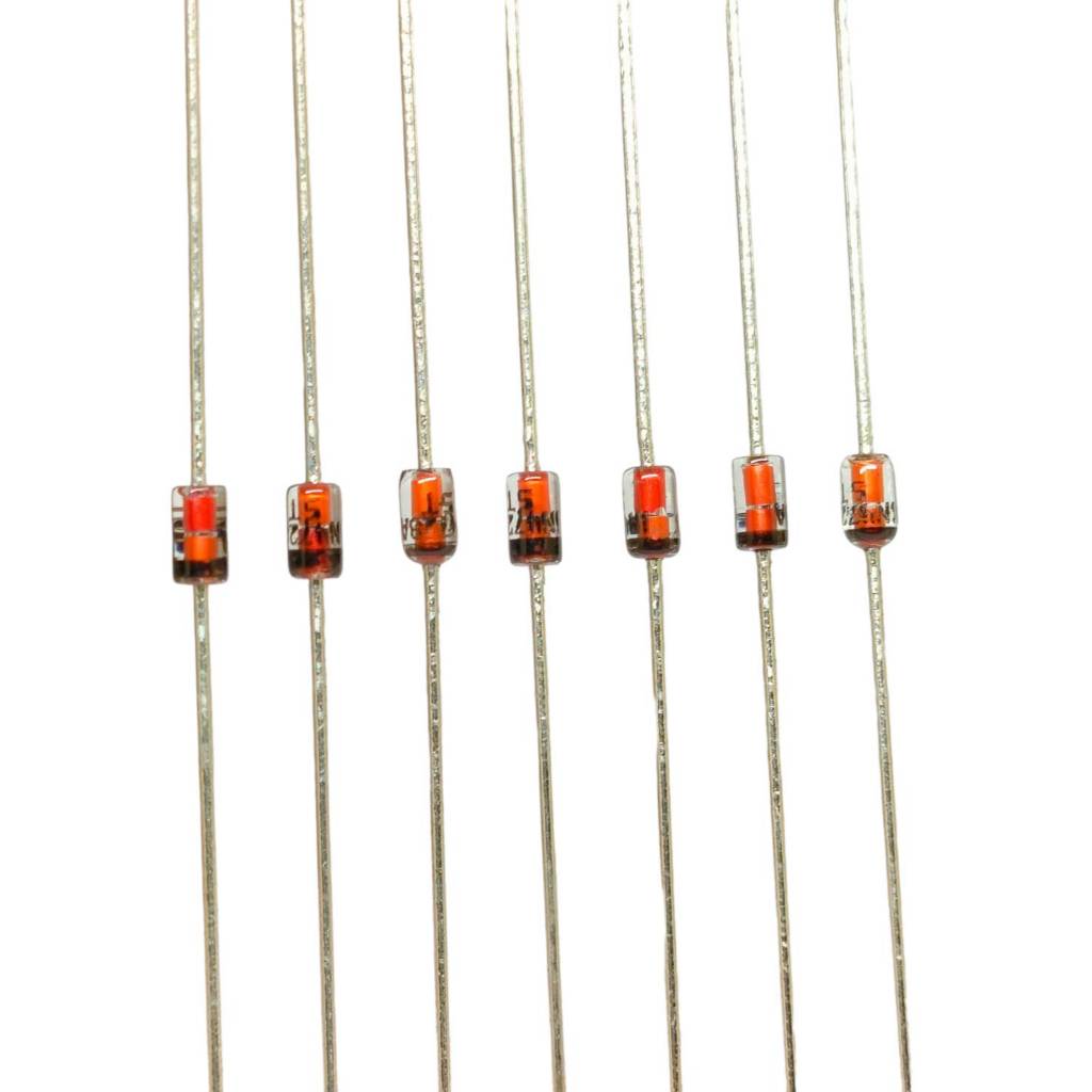 10 pcs ซีเนอร์ไดโอด 1/2W  2v-12v zener diode 1/2w 2v-12v