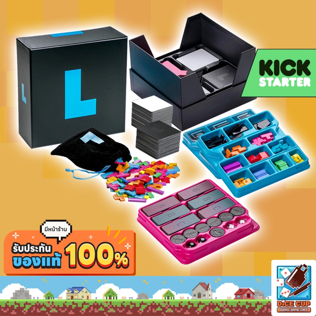 [ของแท้] Project L Collector’s All-in Edition Kickstarter / Project L (Base Game, KS Edition) Board Game