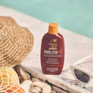 Hawaiian Style Tanning Lotion SPF4 ครีมกันแดดฮาวายเอียนสไตล์แทนนิ่งโลชั่น SPF4 โลชั่นอาบแดดผิวแทน