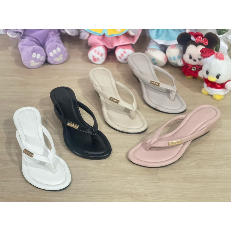 Az 17 รองเท้าแฟชั่นส้นโอ่งพื้นนุ่มพิเศษ อะไหล่GOODDY 💥พร้อมส่ง💥ข