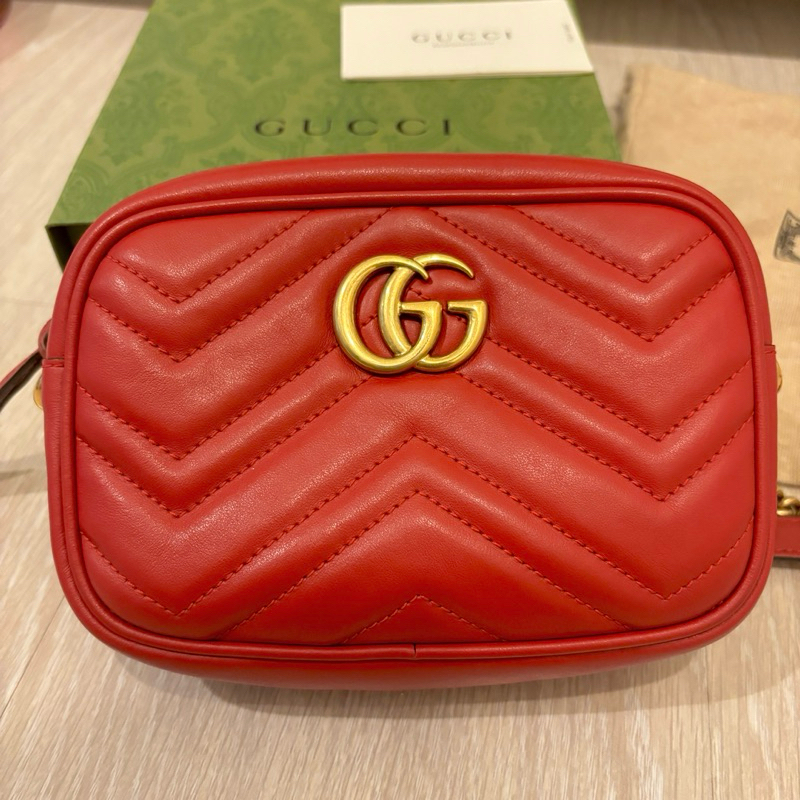 Gucci marmont camera 18 แท้มือสอง