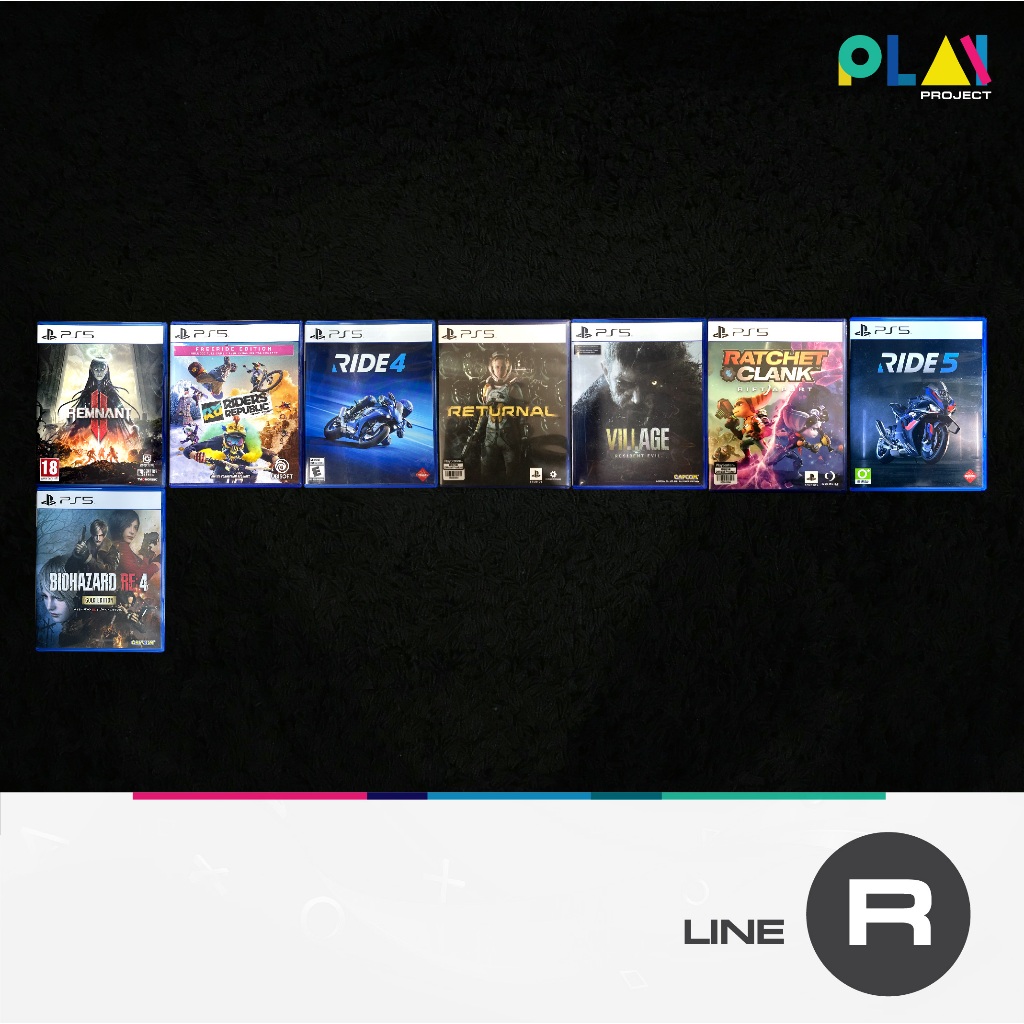 เกม PS5 Playstation5 [มือสอง] [มือ2] (รายชื่อตัวอักษร R ) [มือสอง] [มือ2] [เกม Playstation]
