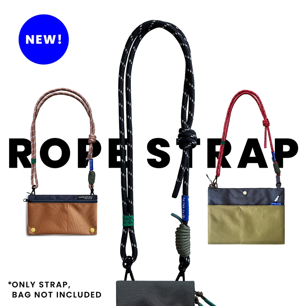 Tin Tin Rope strap สายสะพายเชือกไนลอน รุ่นตินติน