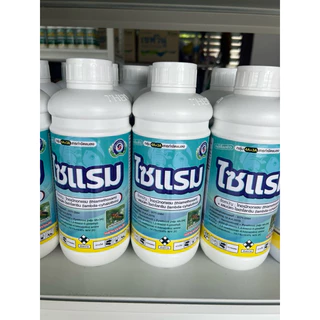 ไซแรม ขนาด 1ลิตร เทพวัฒนา ไทอะมีทอกแซม+แลมป์ดา-ไซฮาโลทริน 14.1%+10.6% ZC สารป้องกันกำจัดแมลง เพลี้ยจักจั่น หนอน แมลงค่อม