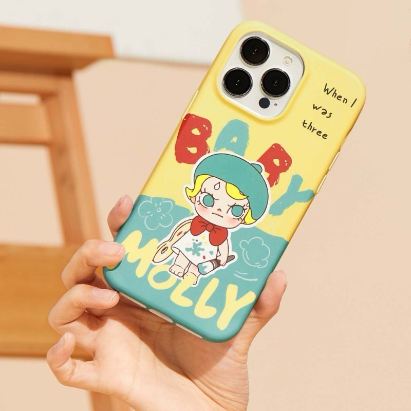 🔥 พร้อมส่ง 🔥 POPMART BABY MOLLY Phone Case 15 PM