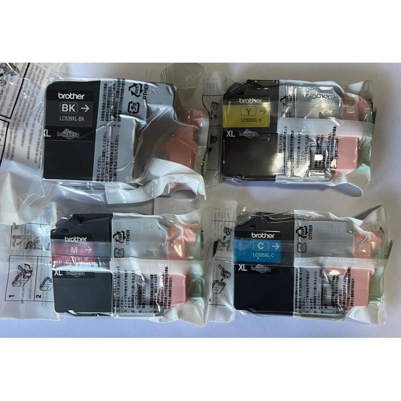 [ของแท้ ไม่มีกล่อง] Brother LC539XL-BK,LC535XL-C,LC535XL-M,LC535XL-Y