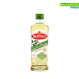 น้ำมันมะกอก Bertolli เบอร์ทอลลี่ คีโต (keto) Extra Virgin/ Olive Oil/ extra light (น้ำมันธรรมชาติ) 250 มล.