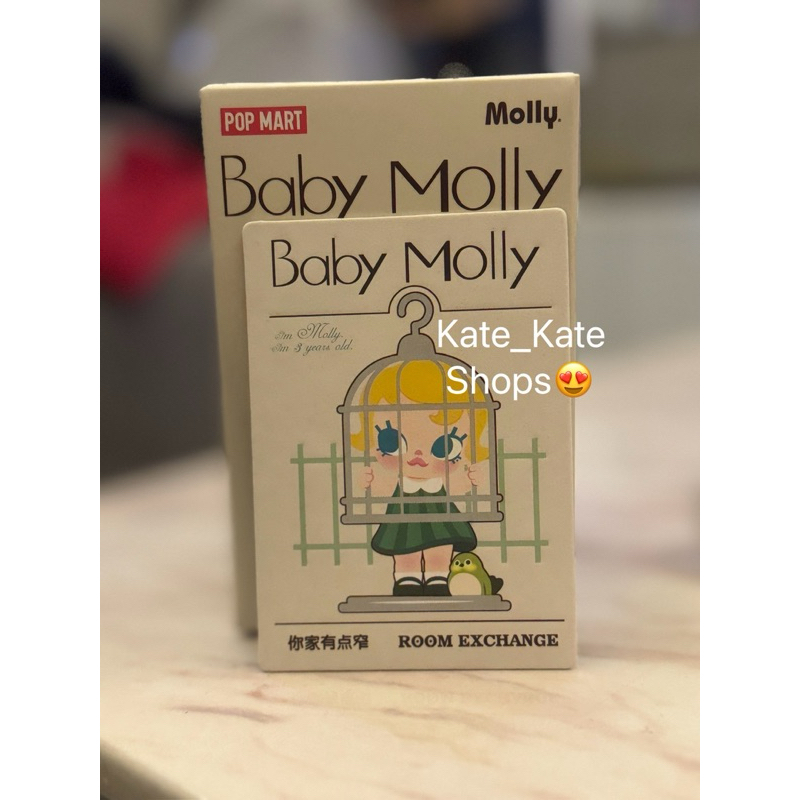 [ของแท้] POPMART Baby Molly When I Was Three Series Cute Figures Pop Mart Official
