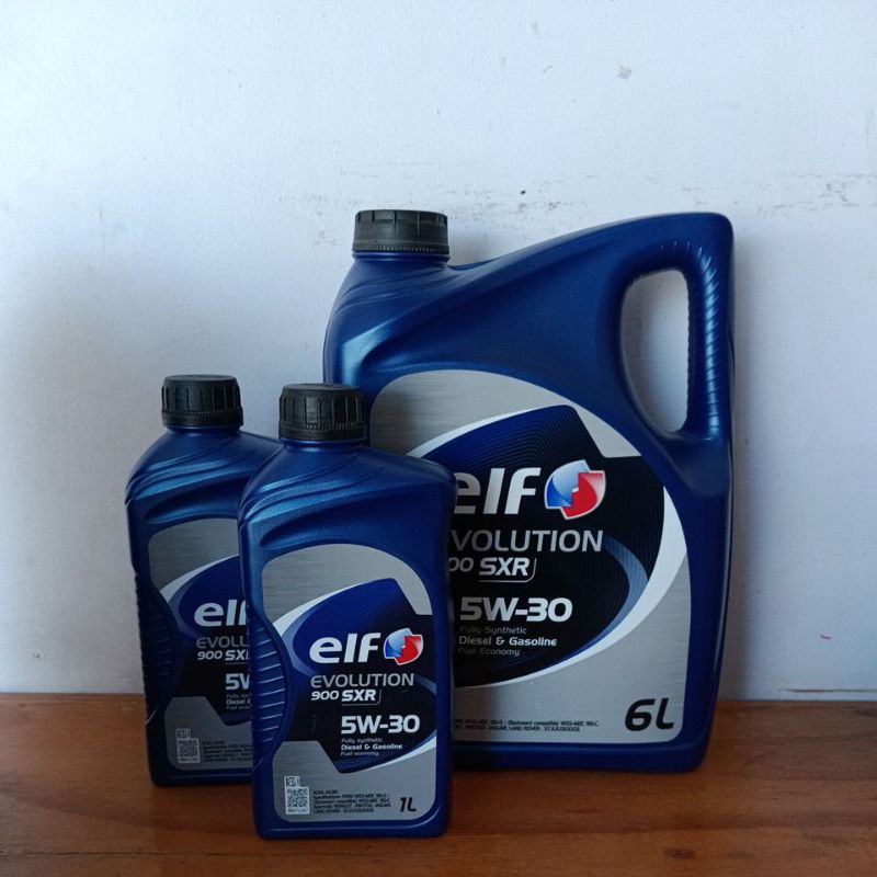 น้ำมันเครื่องElf evolution900SXR 5W-30สังเคราะห์แท้