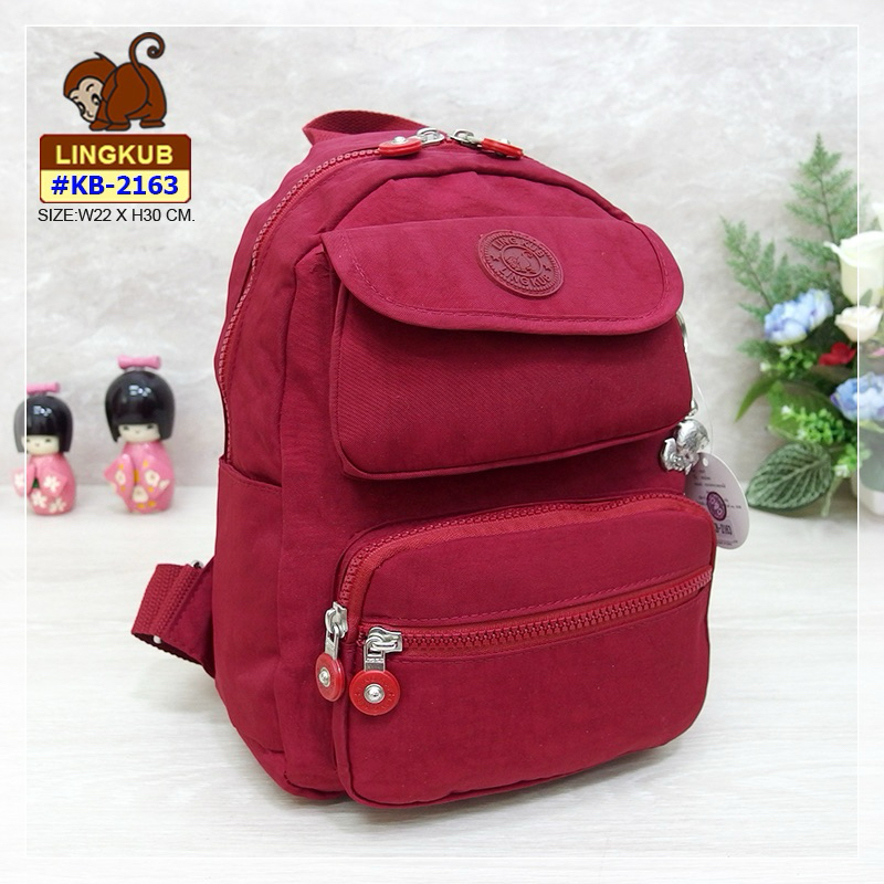 กระเป๋าเป้ ขนาด 8.5" นิ้ว ลิงค์คับ LINGKUB รุ่น : KB-2163 มีหลายสี