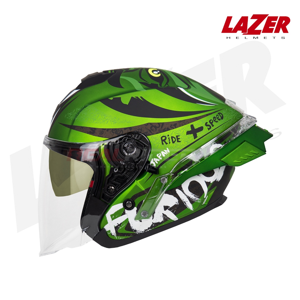 คุณภาพเบลเยี่ยม หมวกนำเข้า หมวกกันน๊อค Lazer Rafale-S 2019 ONI Green
