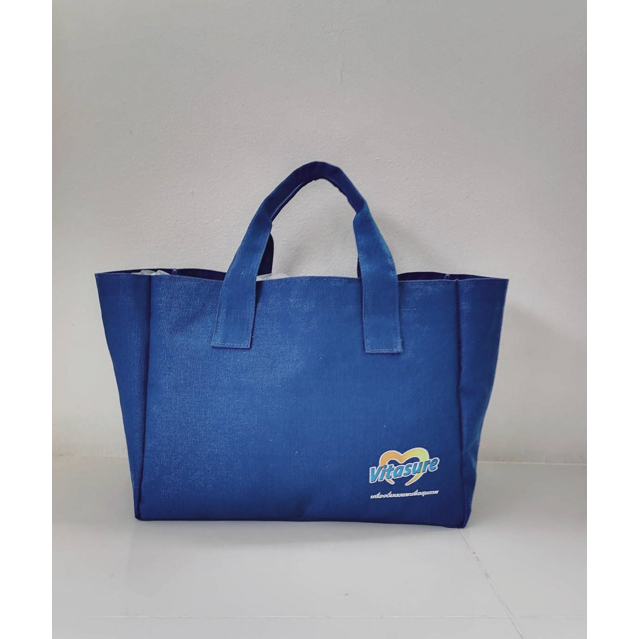 [Gift] กระเป๋าผ้า Vitasure Tote Bag 2024 (Blue)
