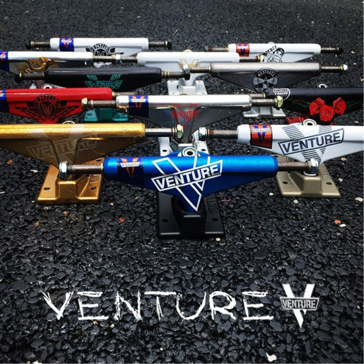 ทรัคสเก็ตบอร์ด VENTURE Skateboard Truck รับประกันของแท้ สินค้าพร้อมส่ง
