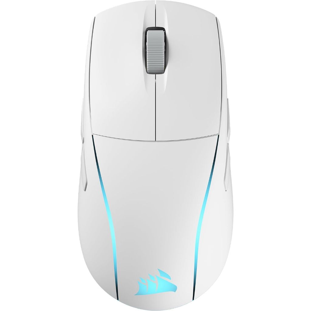 CORSAIR M75 WIRELESS Lightweight RGB Gaming Mouse, White (AP) (CH-931D011-AP)