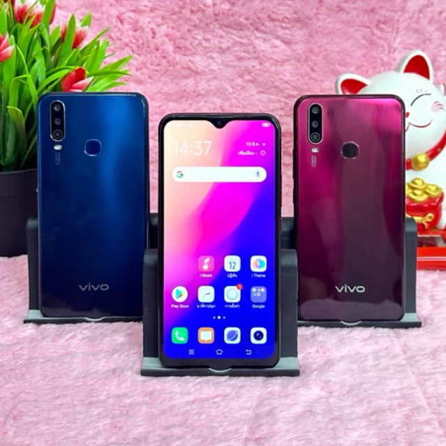 vivo Y12  มือถือมือสองสภาพนางฟ้า📱📱แรม 3 รอม 32กิ๊ก แถมชุดชาร์จ