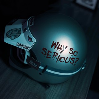 สติ๊กเกอร์ Why are you so serious? ทำไมคุณถึงจิงจังขนาดนี้