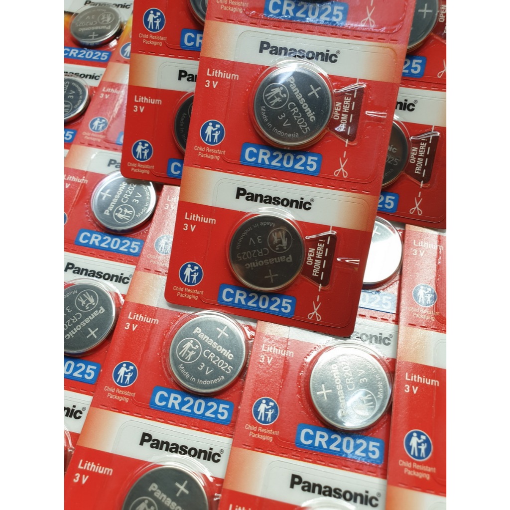 ถ่านรีโมท แบตรีโมทกุญแจรถยนต์ Mazda2 ,Mazda3 ,Skyactiv แท้ ตรงรุ่น ถูกกว่าศูนย์ (Panasonic CR2025)