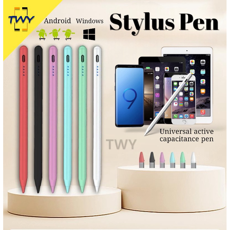 ปากกา Stylus Pan Universal stylus ปากกาสไตลัส สากล สําหรับ Android IOS Windows Touch Pen สไตลัส stylus สไตลัสสากล