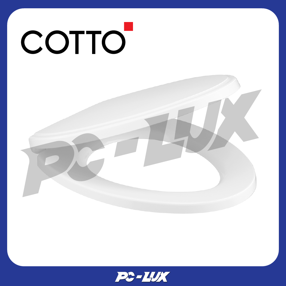 COTTO ฝารองนั่ง ELONGATE สีขาว รุ่น C912