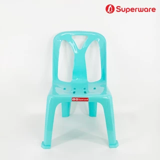 ใหม่!!! Srithai Superware เก้าอี้พลาสติกทรงเตี้ย เก้าอี้มีพนักพิงรุ่น ที่นั่งเด็ก CH-45H รุ่นเตี้ย (ขาสั้น)