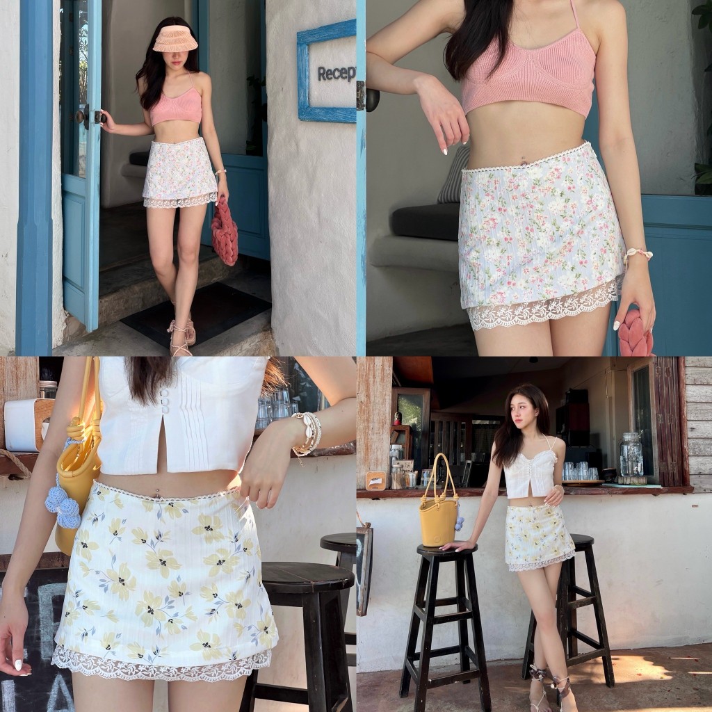 GALSWEARON | FLEUR LACE SKORTS