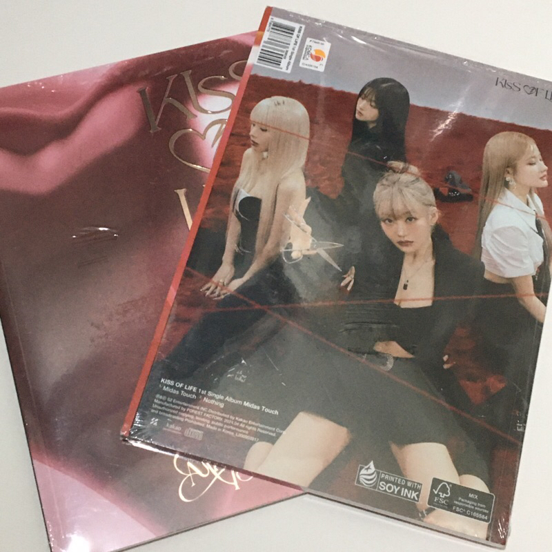 พร้อมส่ง ♥️📕 Kiss of life⭐️อัลบั้ม [Midas Touch]