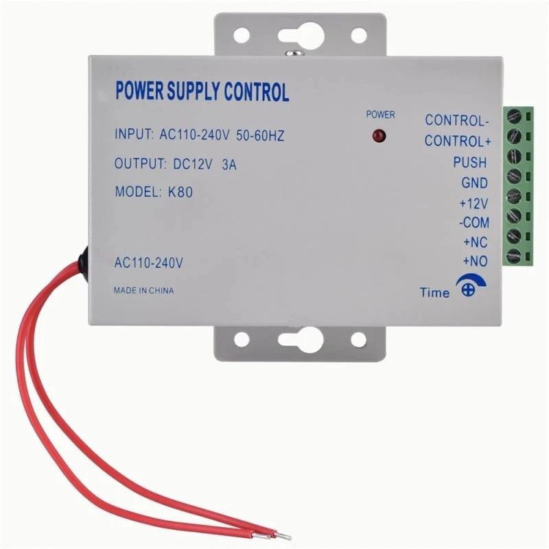 Power Supply Keycard Access Control พาวเวอร์ซัพพลาย 12 V 3Aควบคุมคีย์การ์ด เครื่องทาบบัตร