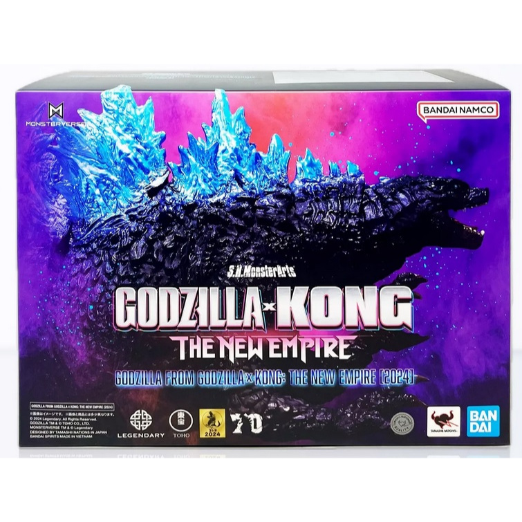S.H.MonsterArts GODZILLA FROM GODZILLA x KONG THE NEW EMPIRE (2024)
