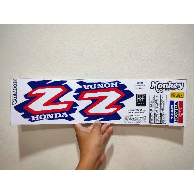 sticker Honda Monkey Z50R พร้อมส่ง