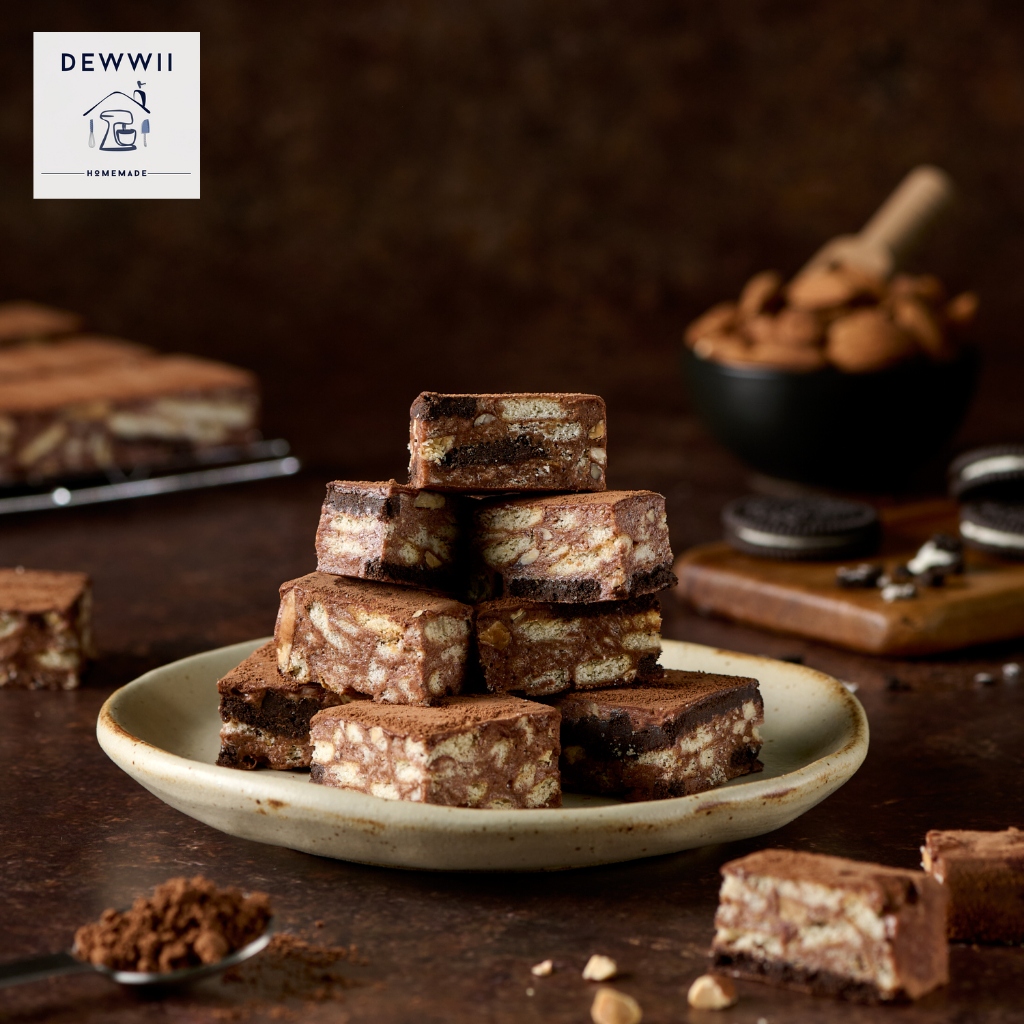 (เจ้าดังในตต.) Dewwii ขนมนูกัต ขนมตังเมไต้หวัน รสโกโก้ซิกเนเจอร์ (Cocoa Signature)