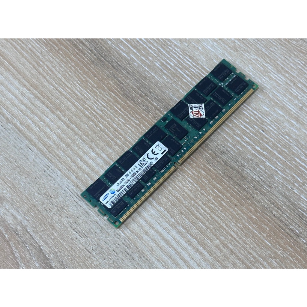 แรมเซิร์พเวอร์(RAM ECC) DDR3L SAMSUNG 16GB BUS1600 (16GB X 1) (16GB 2Rx4 PC3l-12800R-11-13-E2-03)