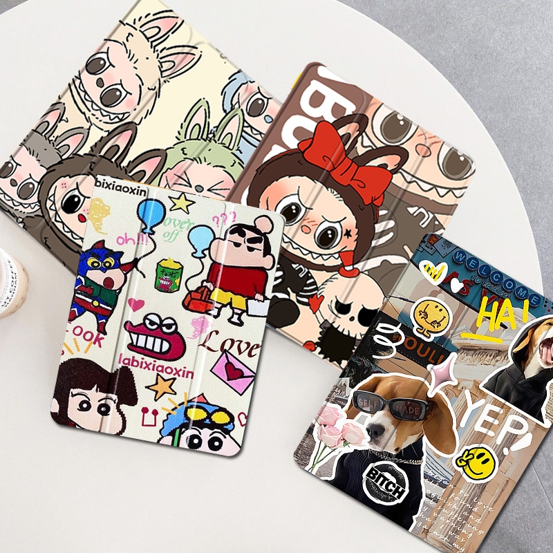 【พร้อมส่ง】 เคสไอแพด air1/2 gen5/6 9.7 Gen7/8/9 Air3 Air4/5 10.9 Pro 11 gen 10 mini4/5 พ ร้อมช่องเสียบปากกาฝาหลังใส