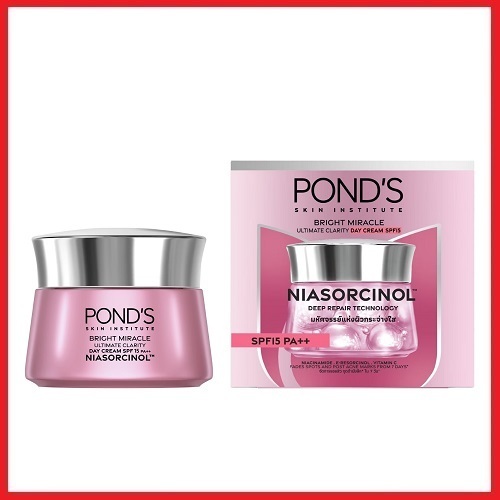 รุ่นใหม่ พอนด์ส ไบรท์ บิวตี้ เซรั่ม ครีม เอสพีเอฟ15 พีเอ++ Pond's Bright Beauty miracle Serum Cream SPF15 PA++ 45g.