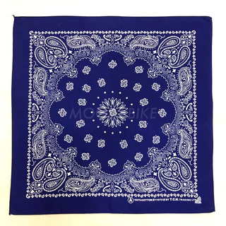 ผ้าพันคอ ผ้าโผกหัว Bandana เช็ดหน้า โพกหัว (เนื้อผ้าคอตตอนและโพลีเอสเตอร์ ) มีลายโทนสีดำเยอะมาก พร้อมส่งจากไทย