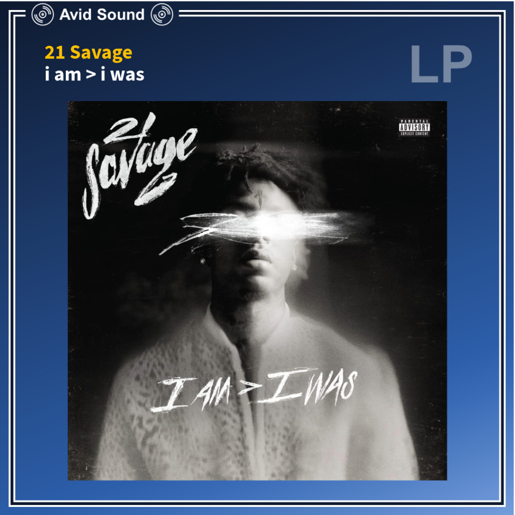 แผ่นเสียง 21 Savage i am > i was ใหม่ ซีล Vinyl LP