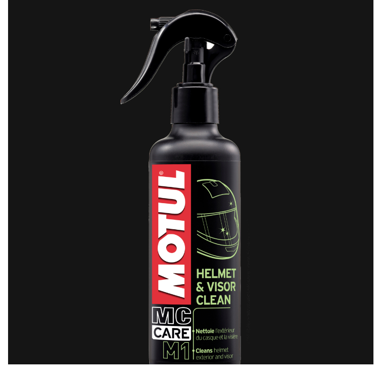 ของแท้ MOTUL MC CARE M1 HELMET & VISOR CLEAN 250 ml. สเปรย์ทำความสะอาด ภายนอก หมวกกันน็อค โมตุล
