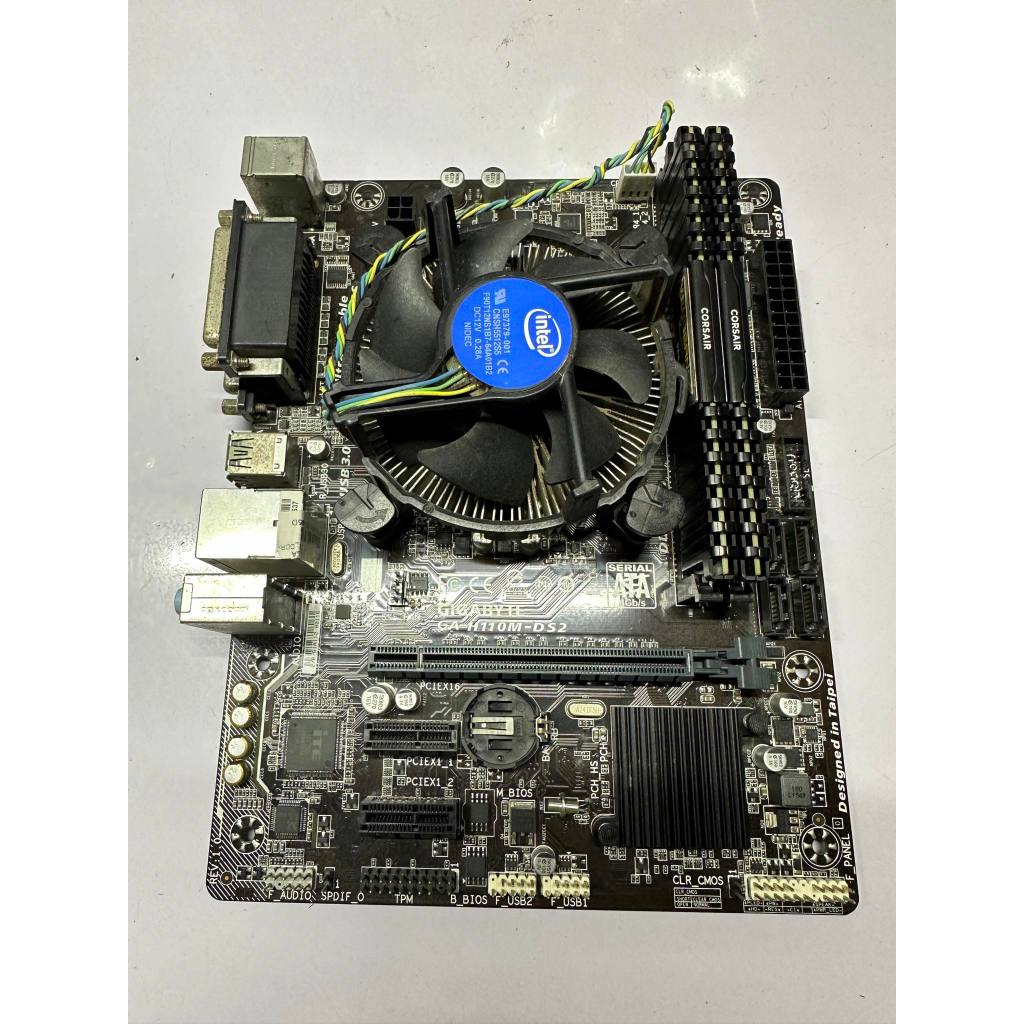 I5 6400 + RAM DDR4 + GIGABYTE GA-H110M-DS2