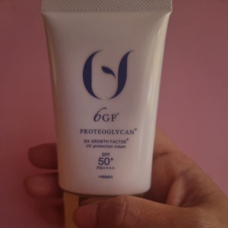 6GF+ Proteoglycan ( Six Growth Factor UV Protection Cream) ครีมกันแดด SPF50 PA+++ *ของแท้จากญี่ปุ่น 