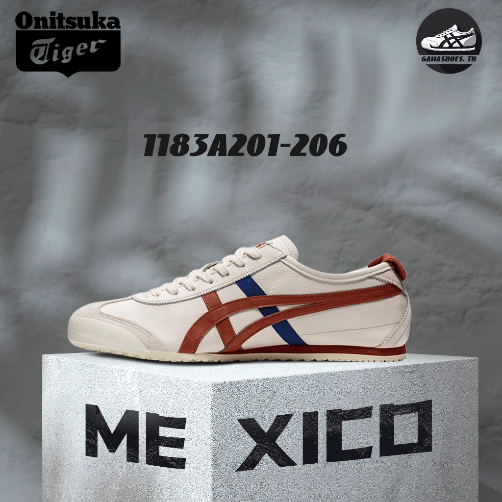 พร้อมส่ง !! Onitsuka Tiger MEXICO 66 1183A201-206 รองเท้าลําลอง ของแท้ 100%