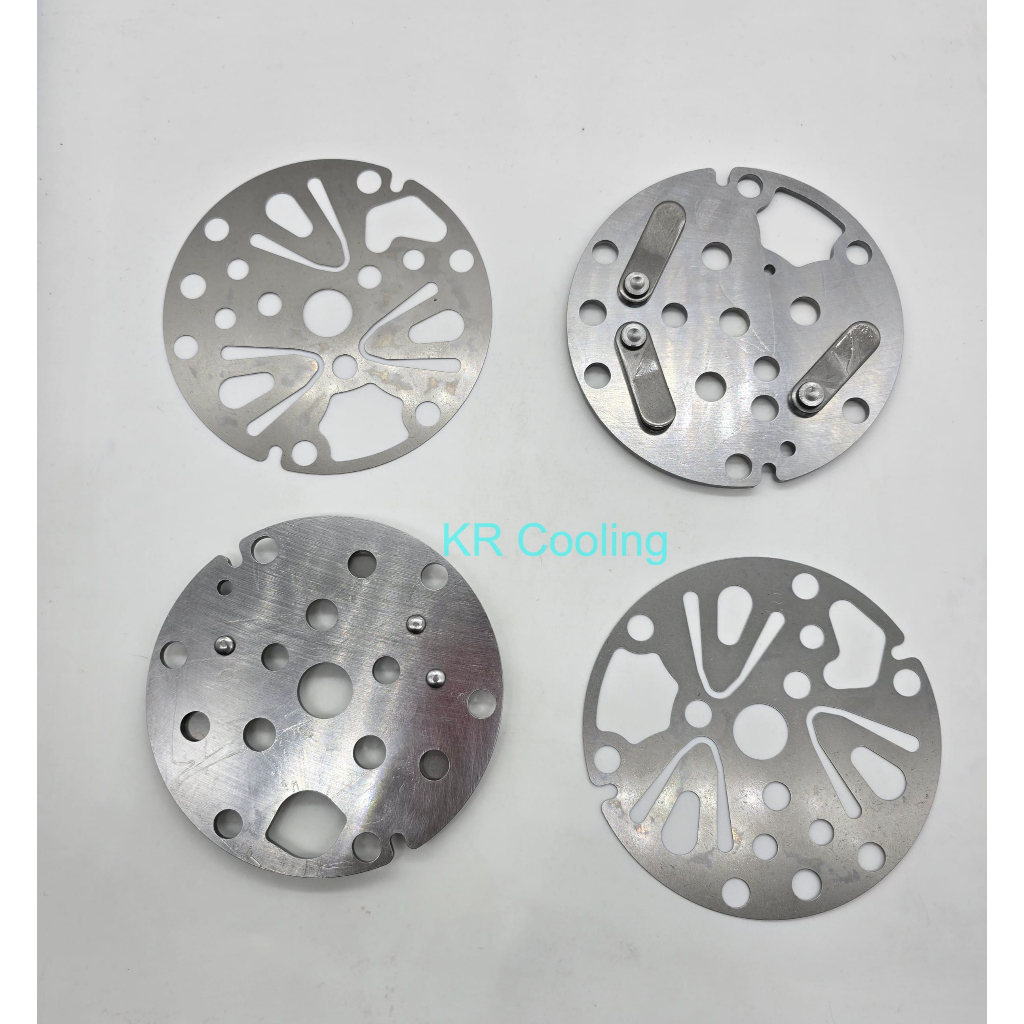 ลิ้นคอมแอร์ เพลทคอมแอร์ Zexel-134a ใช้กับคอม Zexel/2ร่องทั่วไป TFR-95 Big-M 95-98 Strada ใช้ได้กับเบ